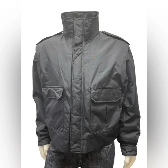 RCAF EVIN Telescopic Black Sleeve  Coat Size XL Reg - Picture 1 of 11